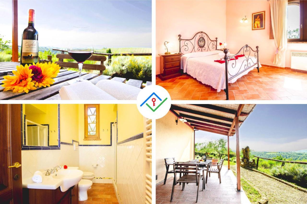 Agriturismo Poggio Pistolese มอนตาโยเน ภายนอก รูปภาพ