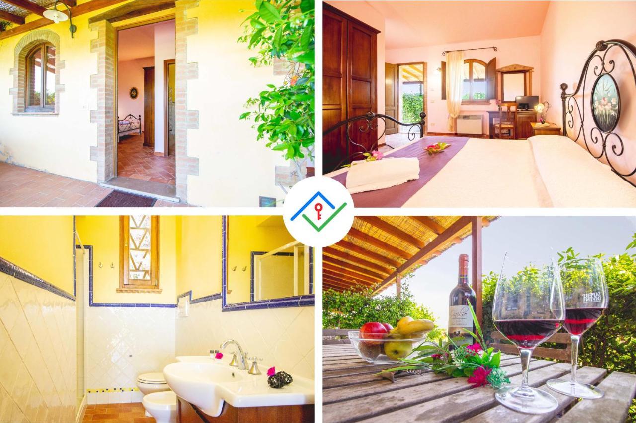 Agriturismo Poggio Pistolese มอนตาโยเน ภายนอก รูปภาพ